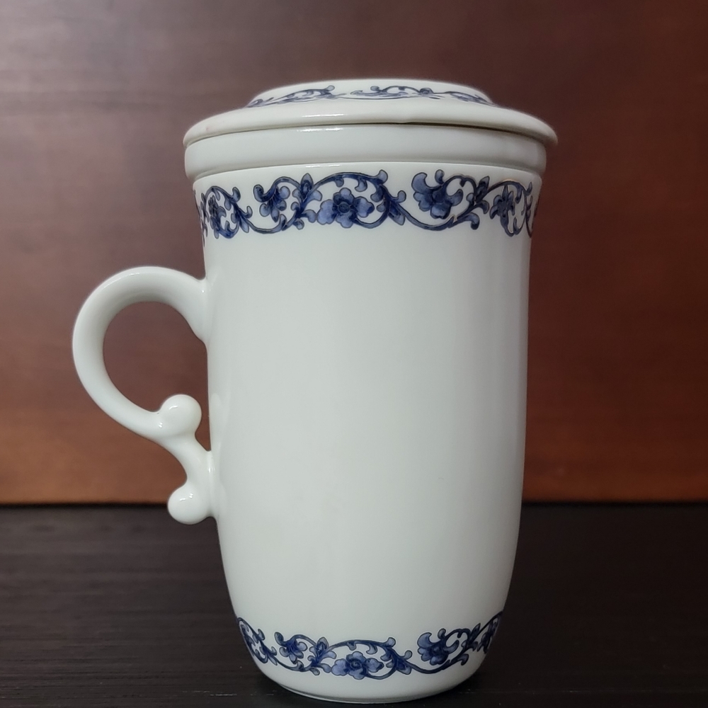 Teavana Tea Mug  Cup with Infuser & Lid
